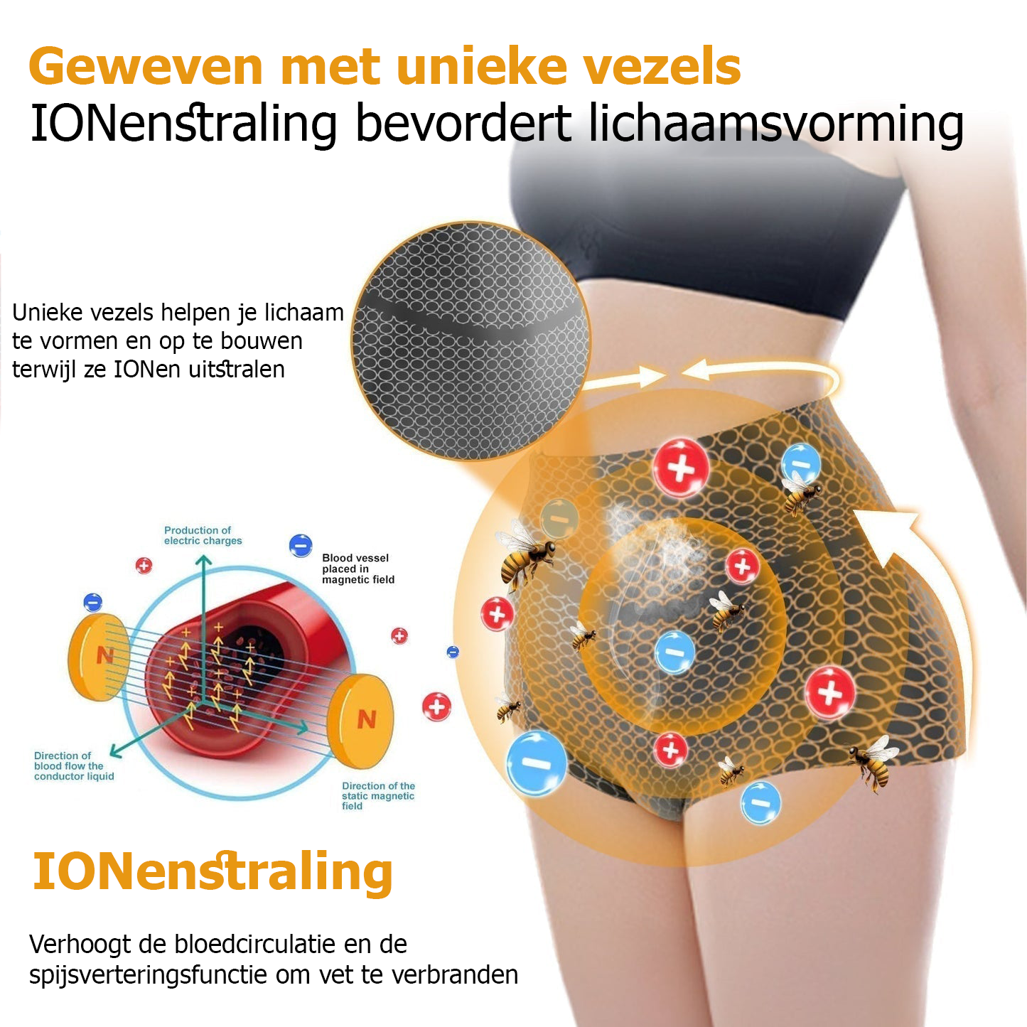 BeeSlim™ | IJs Ion Fiber Gevoel Bijengif Patch Stabilizer