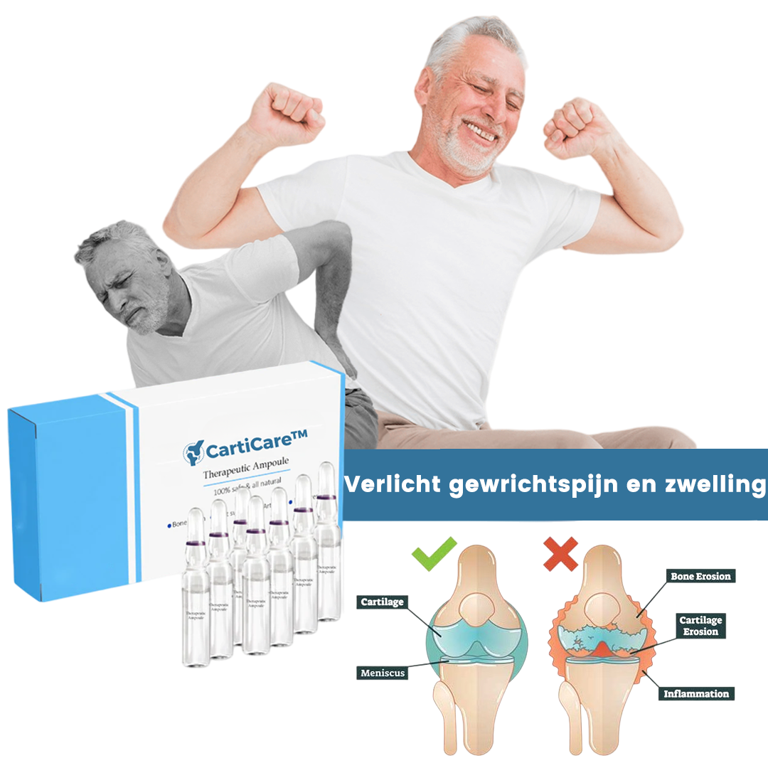 CartiCare™ | Therapeutische Ampul voor Gewrichts- en Botpijn!