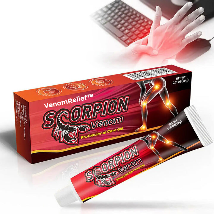 VenomRelief™ | Gel de soin professionnel Venin de Scorpion 