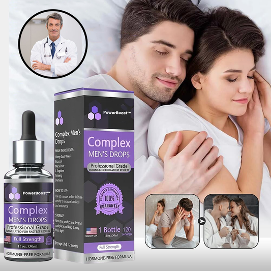 PowerBoost™ | Gouttes complexes pour hommes 