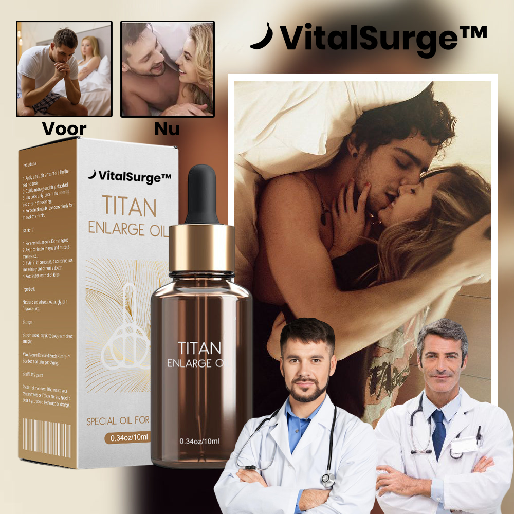 VitalSurge™ | Olio essenziale per uomo 