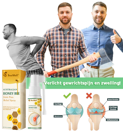 BeeWell™ | Bijengif voor pijnverlichting en botgenezing in een spray