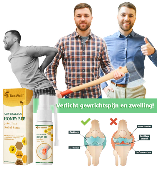 BeeWell™ | Bijengif voor pijnverlichting en botgenezing in een spray