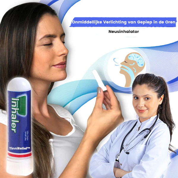 TinniRelief™ | Inalatore nasale per un sollievo immediato dall'acufene 