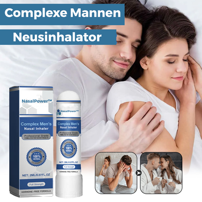 NasalPower™ | Inhalateur nasal complexe pour hommes 