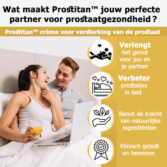 ProsTitan™ | Crème pour l'amélioration de la prostate 