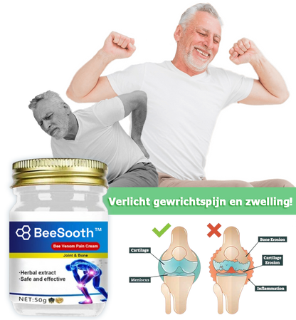 BeeSooth™ | Geneeskrachtige crème voor gewrichts- en botpijn met bijengif