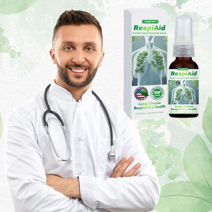 LungAid™ | Spray detergente per i polmoni alle erbe 