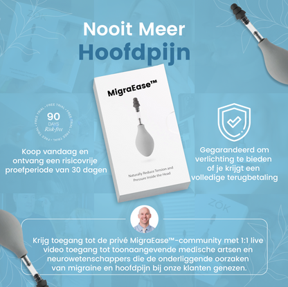 MigraEase™ | Hoofdpijn & Migraine Verlichtingsapparaat