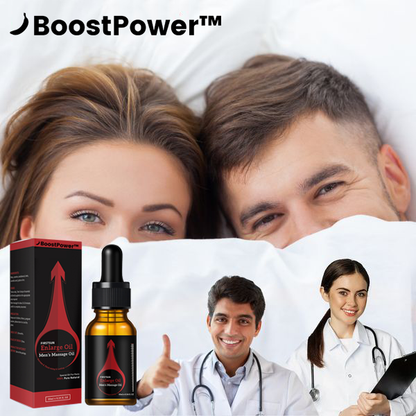 BoostPower ™ | Massageolie voor mannen