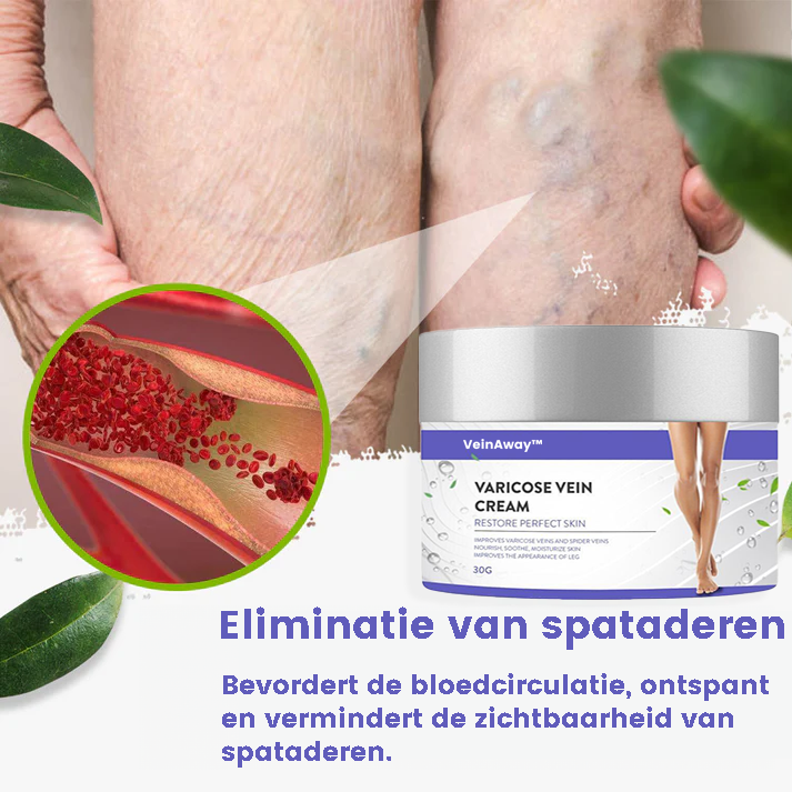 VeinAway™ | Spatadercrème Verwijderaar