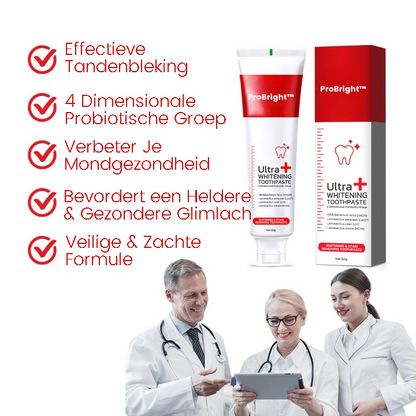 ProBright™ | Dentifrice blanchissant aux probiotiques 