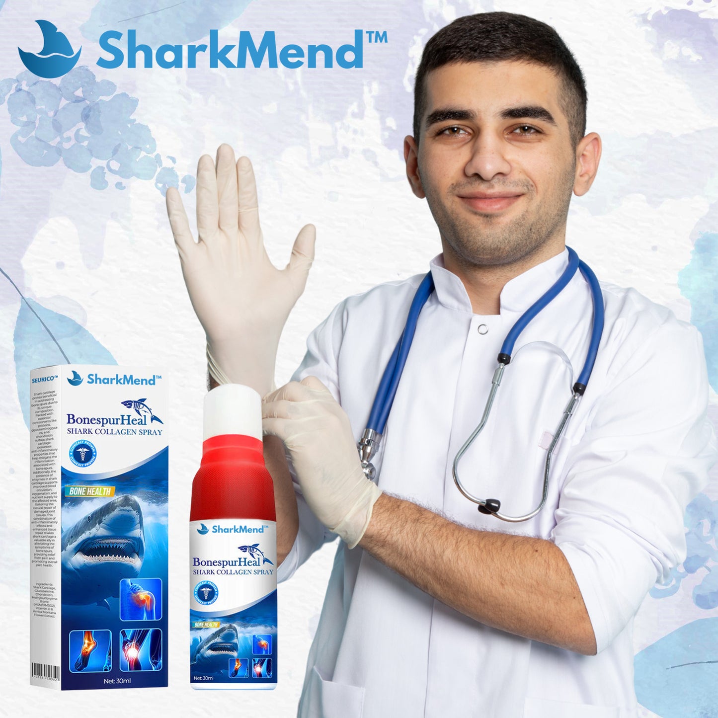 SharkMend™ | Haaien Collageen Spray