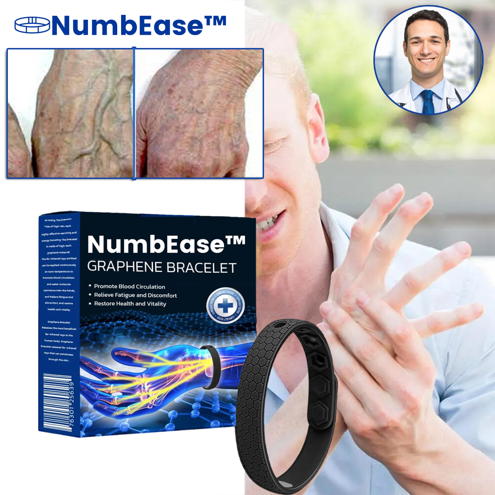 NumbEase™ | Graphene Armband tegen Gevoelloosheid