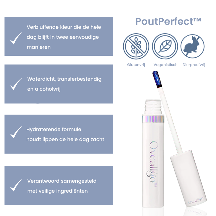 PoutPerfect™ | Maschera Stain N Go Peel-Off Lip Define