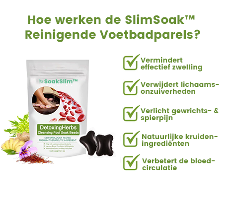 SoakSlim™ | Reinigende Voetbadparels