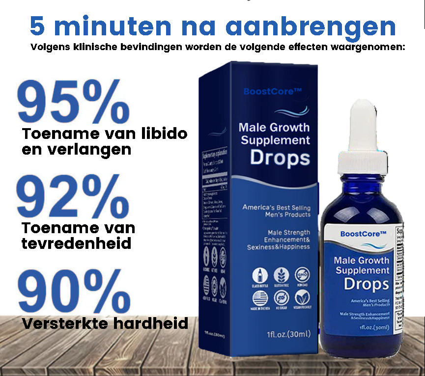 BoostCore™ | Supplement voor mannelijke groei