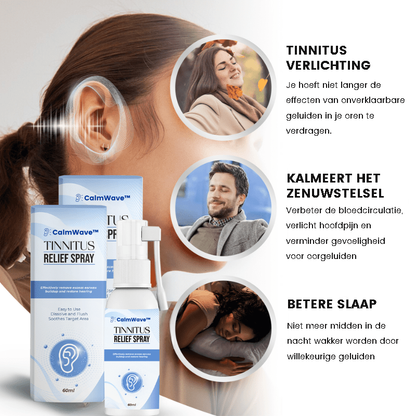 CalmWave™ | Tinnitus Verlichtingsspray