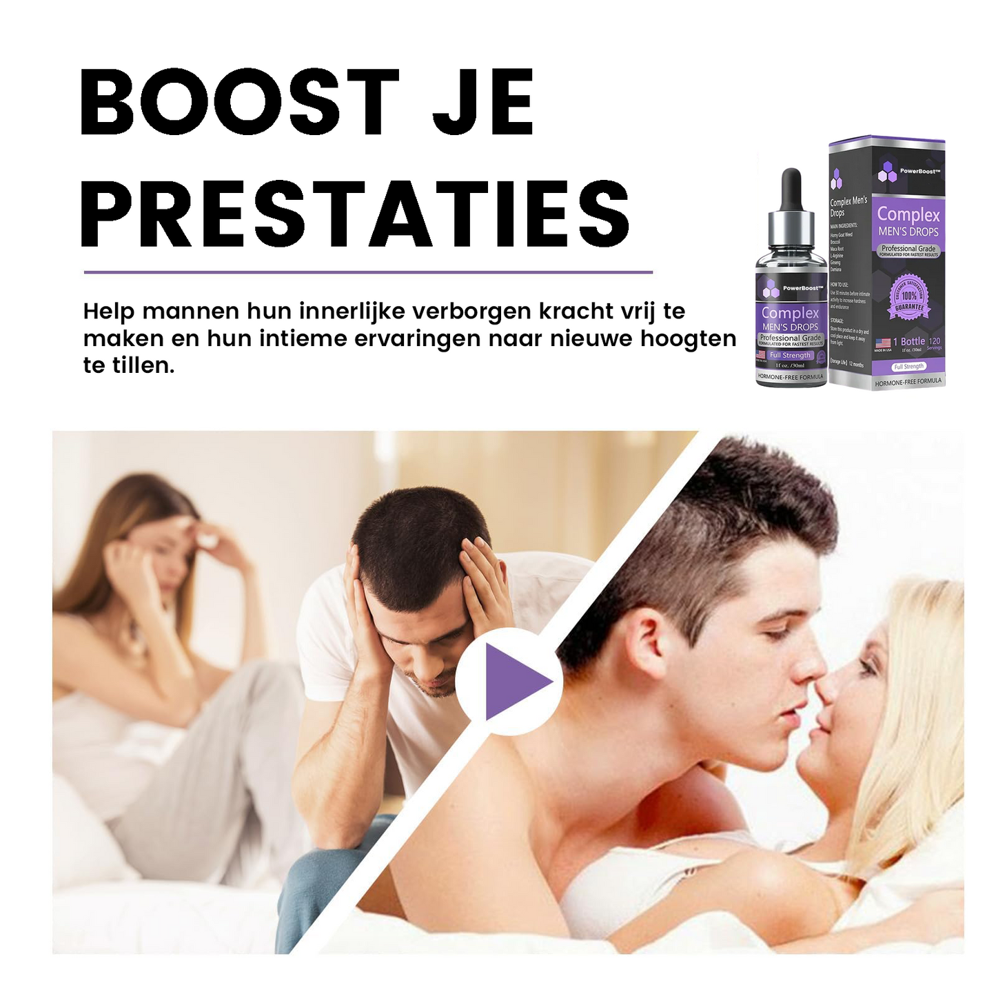 PowerBoost™ | Complexe Mannen Druppels