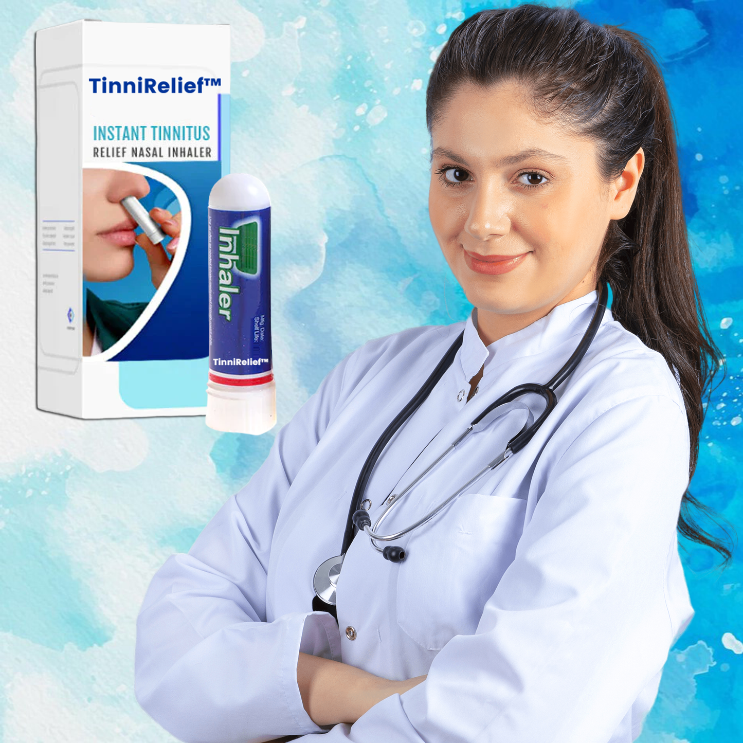 TinniRelief™ | Inalatore nasale per un sollievo immediato dall'acufene 