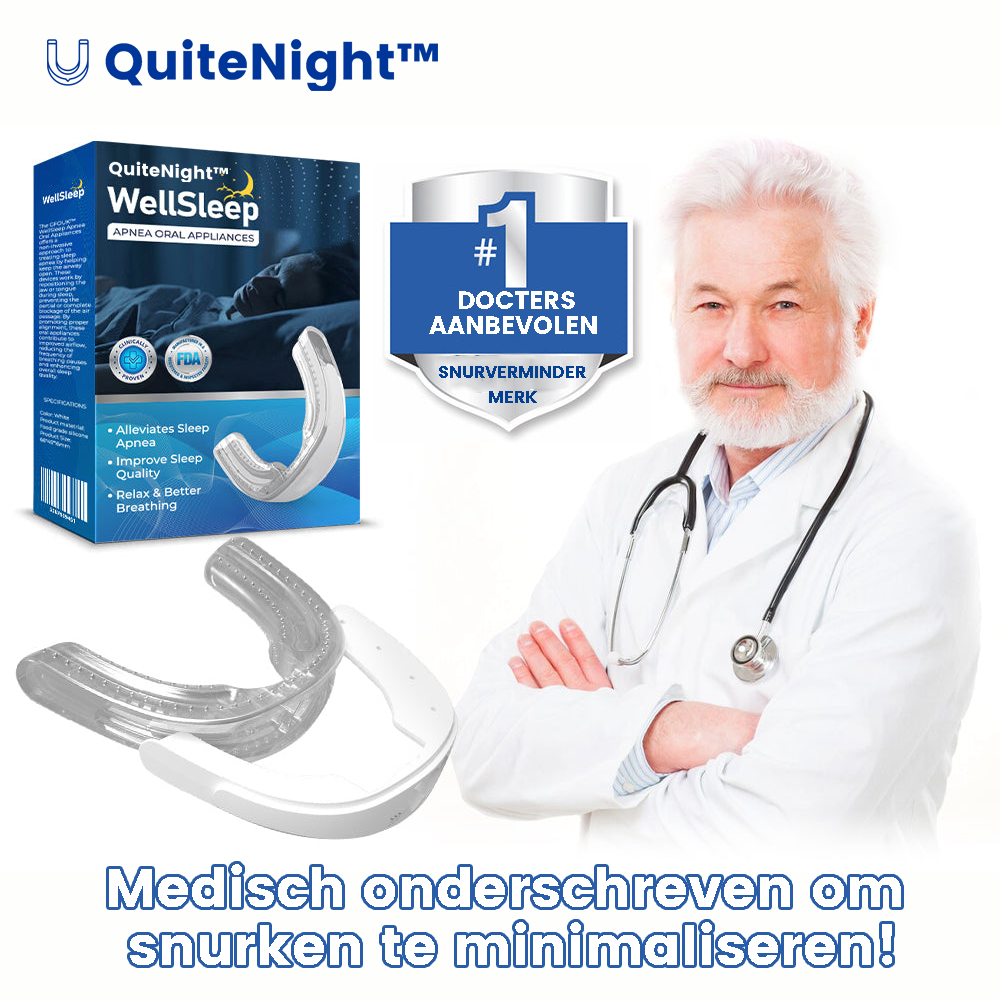 QuietNite™ | Dispositivo antirussamento 