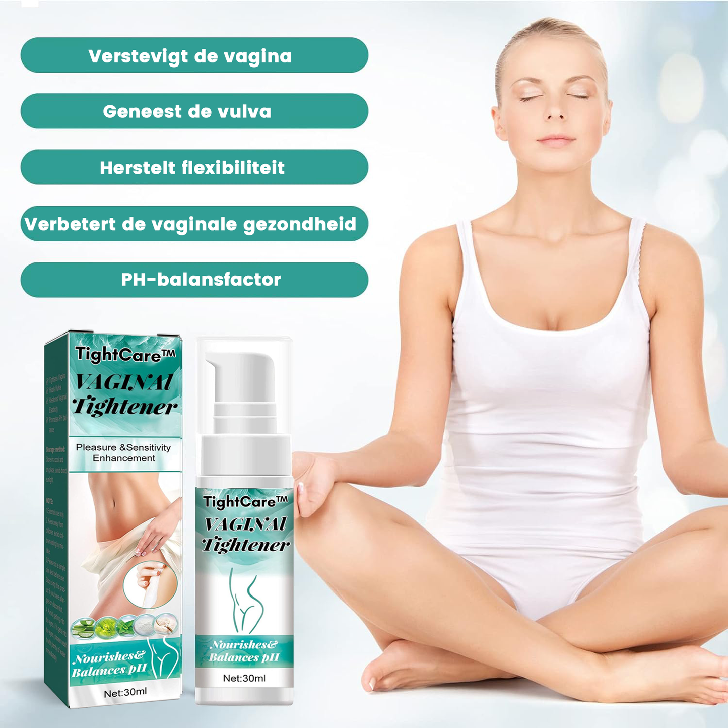 TightCare™ | Crème Vaginale Raffermissante 