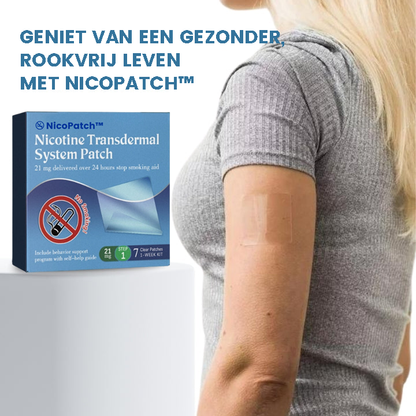 NicoPatch™ | Nicotine Transdermale Systeem Pleister