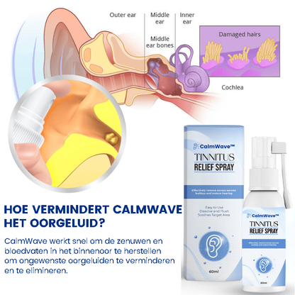 CalmWave™ | Spray per alleviare l'acufene 