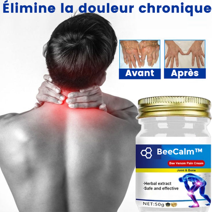 BeeCalm™ | Crème Apaisante pour les Douleurs Articulaires et Osseuses au Venin d'Abeille