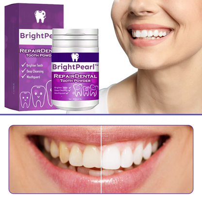 BrightPearl™ | Polvere per la riparazione e lo sbiancamento dei denti 