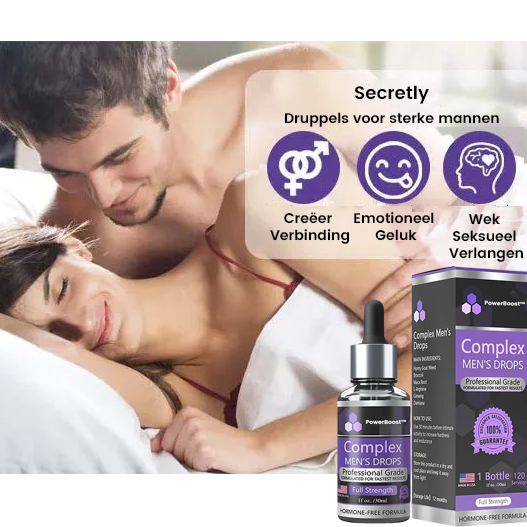 PowerBoost™ | Complexe Mannen Druppels