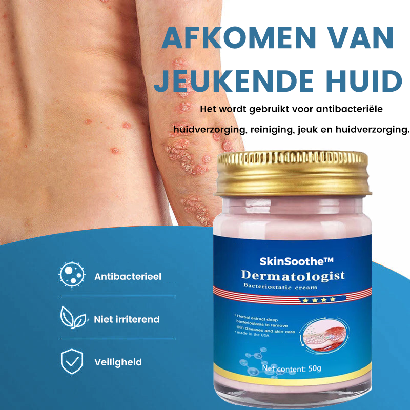 SkinSoothe™ | Dermatologische Bacteriostatische Crème