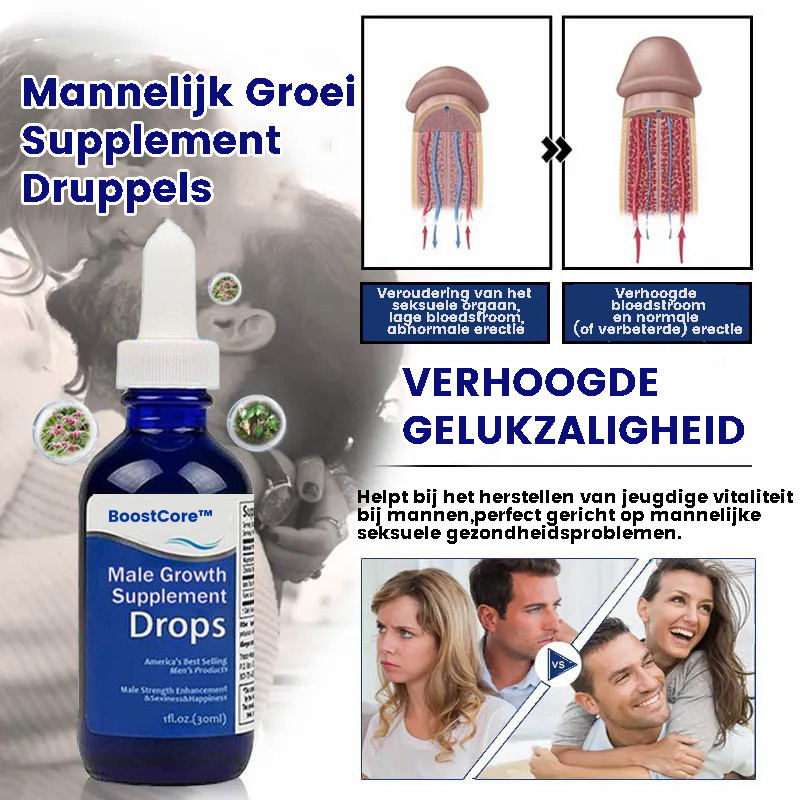 BoostCore™ | Supplement voor mannelijke groei