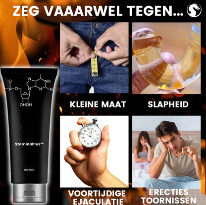 StaminaPlus™ | Energie Versterkende Massagecrème voor Mannen