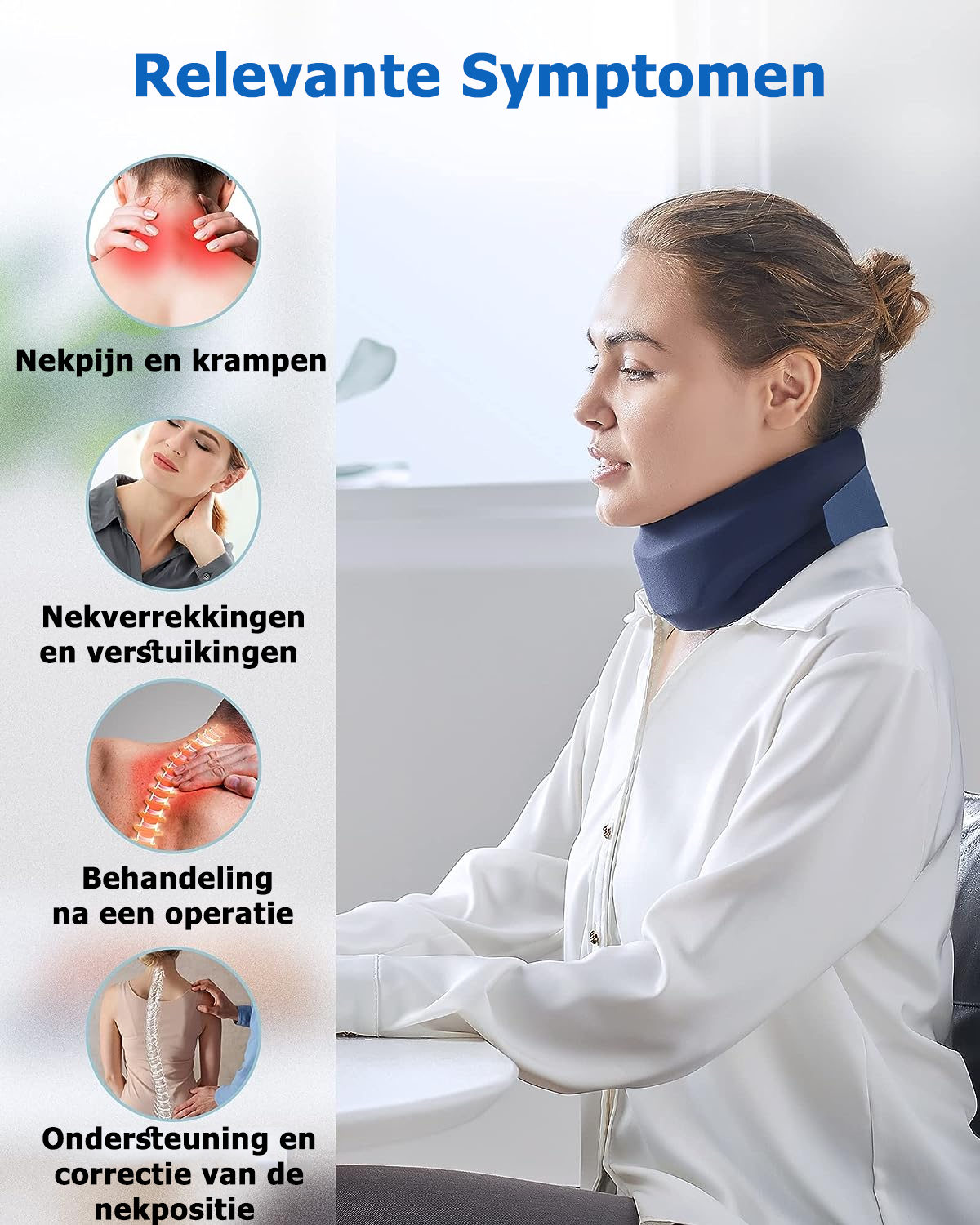 CerviCare™ | Zeg in enkele seconden vaarwel tegen nekpijn en snurken!