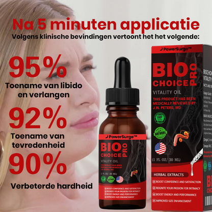 PowerSurge™ | Mannen Max Vitaliteit Druppels