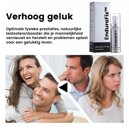 EnduraFix™ | Extra sterke vertragingsspray voor de actieve man