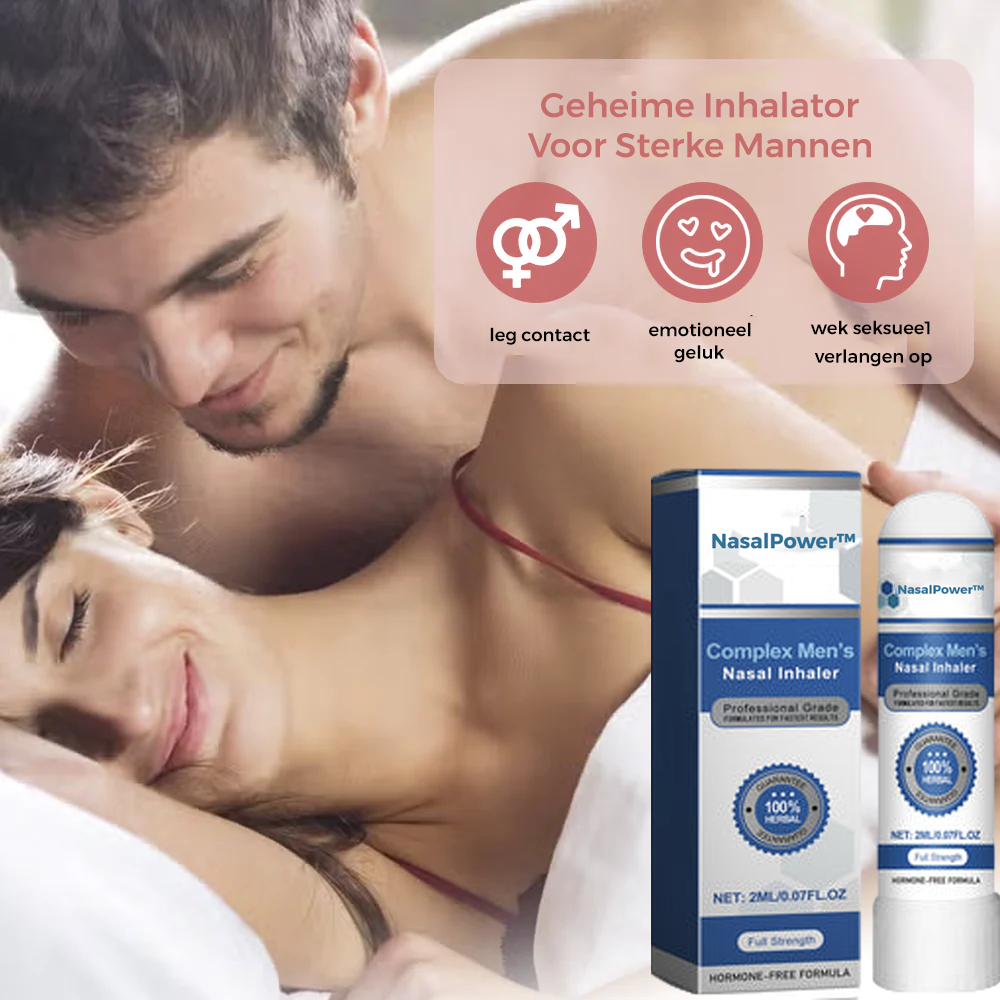 NasalPower™ | Complexe Neusinhalator voor Mannen