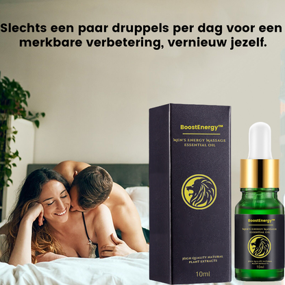 BoostEnergy™ | Massage essentiële olie voor mannen