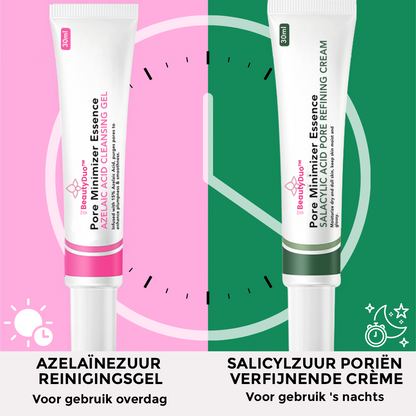 BeautyDuo™ | Pore Minimizer Essence Set Dag- en Nachtcrème