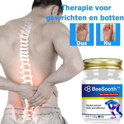 BeeSooth™ | Geneeskrachtige crème voor gewrichts- en botpijn met bijengif