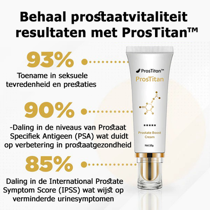 ProsTitan™ | Crème pour l'amélioration de la prostate 