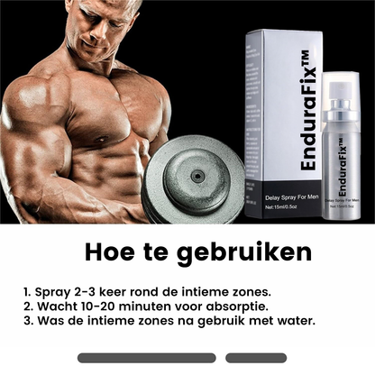 EnduraFix™ | Extra sterke vertragingsspray voor de actieve man