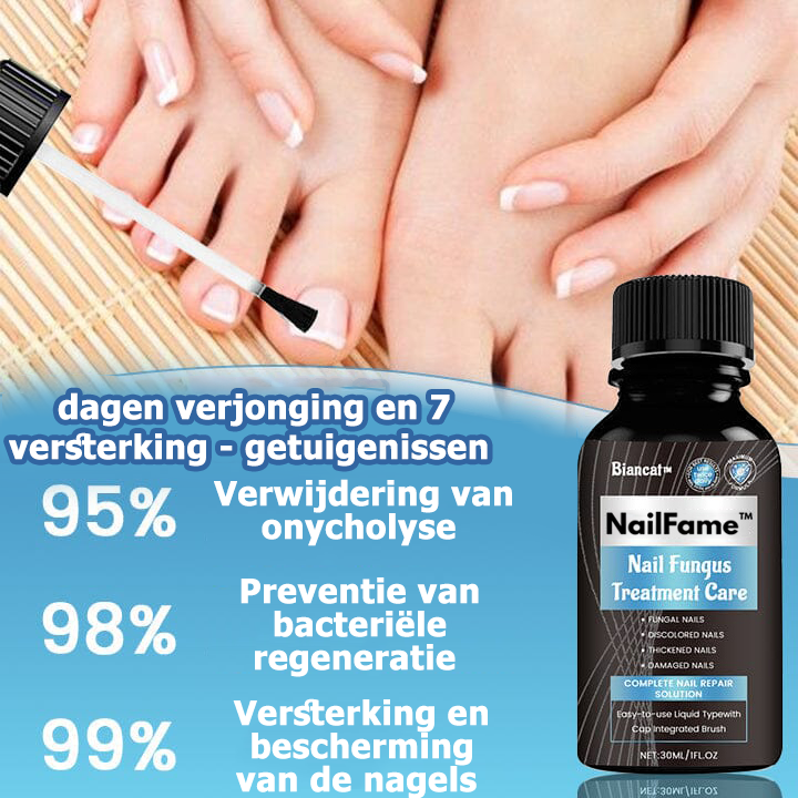 NailFame™ | Vloeistof voor de behandeling van nagelschimmel