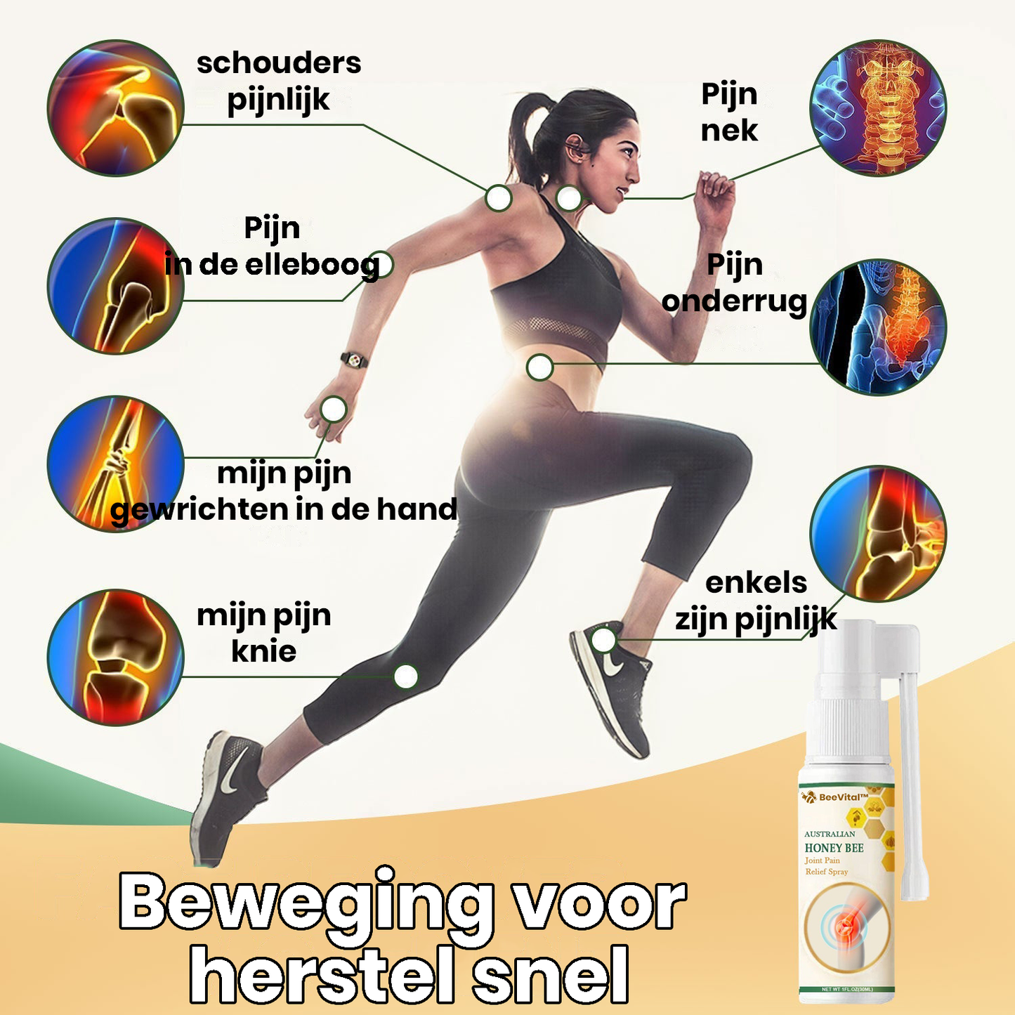 BeeVital™ | Bijenvenijn voor pijnverlichting en botgenezing in een spray