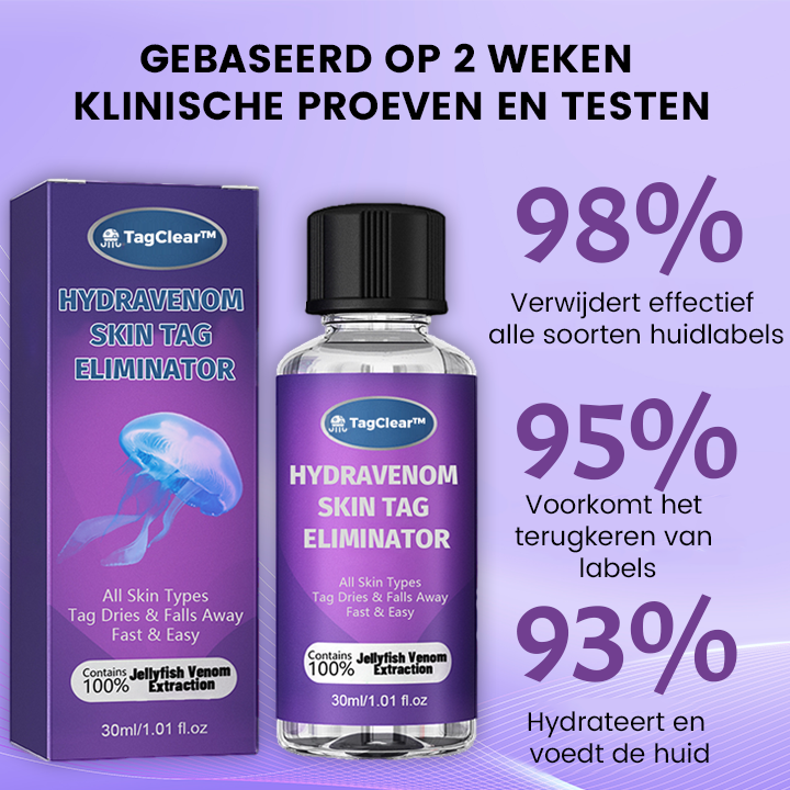 TagClear™ | Huidlabel Verwijderaar