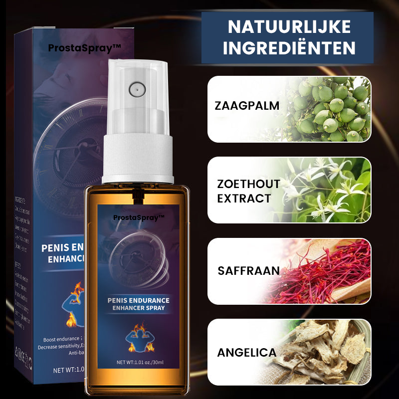 ProstaSpray™ | Klinisch Effectieve Prostaatgezondheid Spray