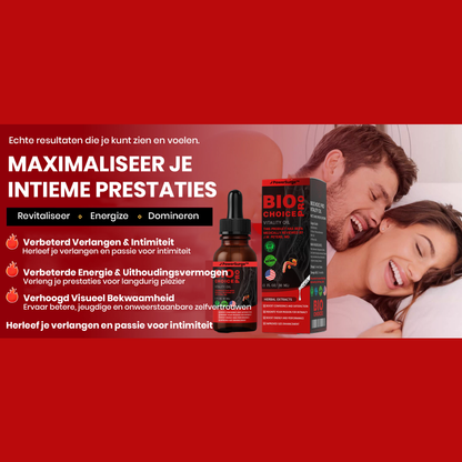 PowerSurge™ | Gouttes de vitalité Max pour hommes 