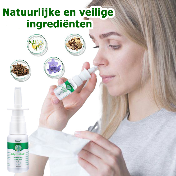 GlycoMist™ | Spray nasal pour réduire la glycémie 