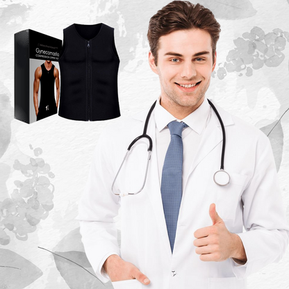 MachoVest™ | Gynecomastia Compressie Ritsvest